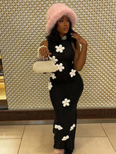 Women's Elegant Directional Design Summer Dresses 2024 Hot Sweetheart Printed Floral Small High Neck Long Dresses