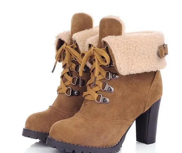 Hot sell autumn and winter high quality fashion high heel boots with agitation restoring ancient ways size 35 to 43