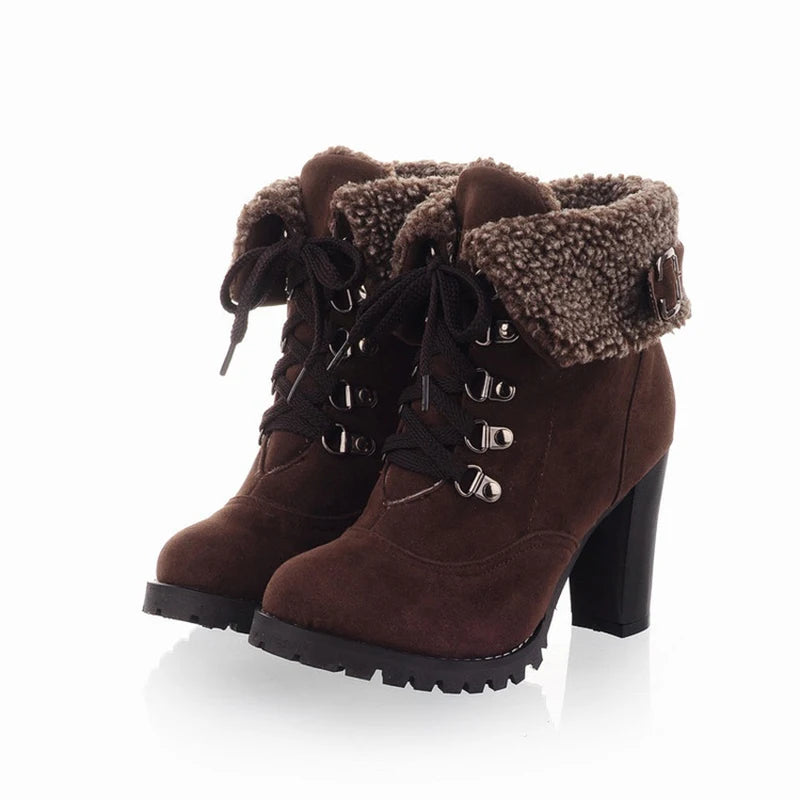 Hot sell autumn and winter high quality fashion high heel boots with agitation restoring ancient ways size 35 to 43