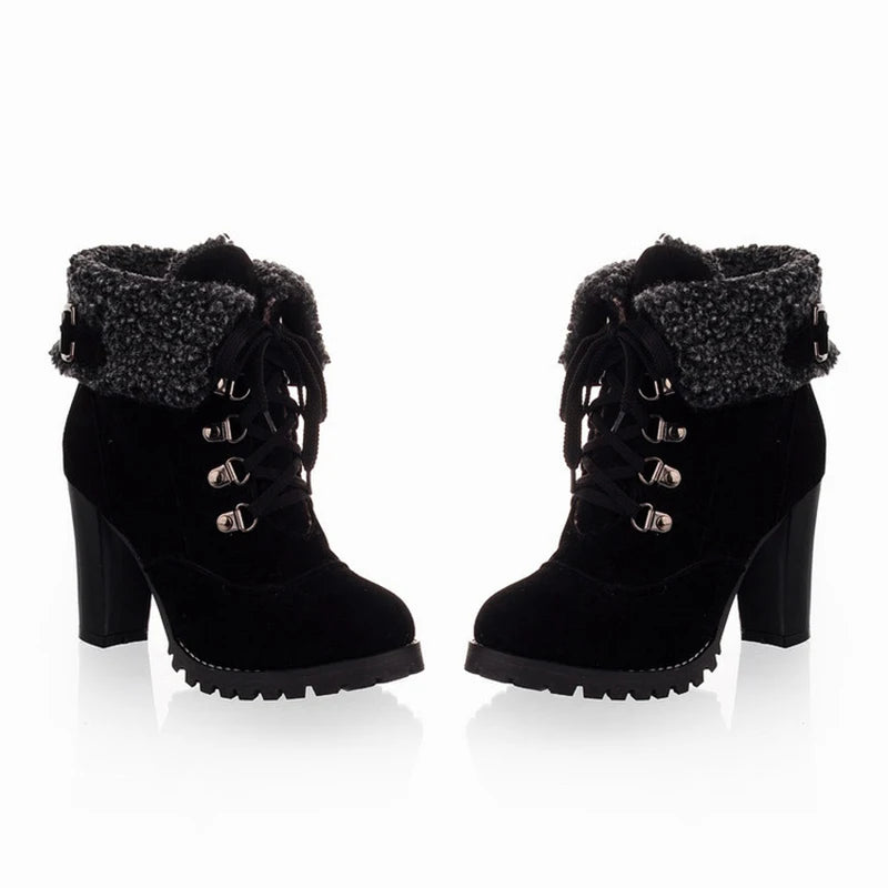 Hot sell autumn and winter high quality fashion high heel boots with agitation restoring ancient ways size 35 to 43