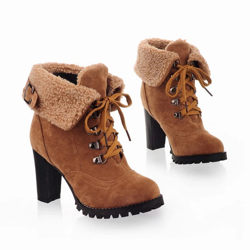 Hot sell autumn and winter high quality fashion high heel boots with agitation restoring ancient ways size 35 to 43