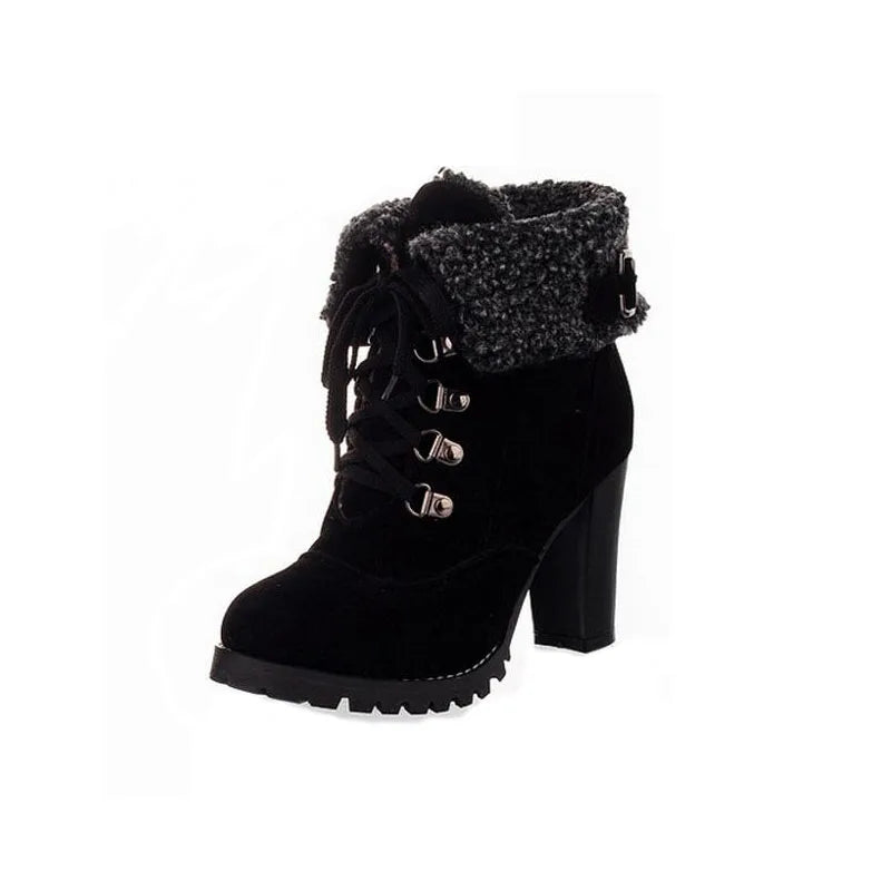 Hot sell autumn and winter high quality fashion high heel boots with agitation restoring ancient ways size 35 to 43