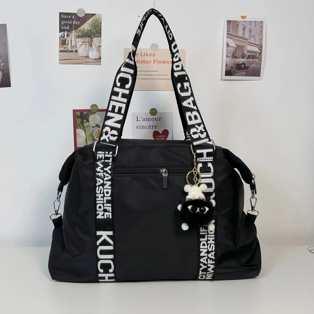 Vom Nil Schlie?en Sie Den Hebel Muster: Ganz Braun Stil: Mode Platz Für Die Weihnachtseink?ufe Trag Das Gep?ck: Unikat, Handgep