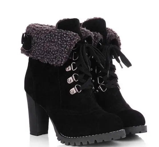 Hot sell autumn and winter high quality fashion high heel boots with agitation restoring ancient ways size 35 to 43